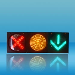 CD400-3 LED Lane traffic lights